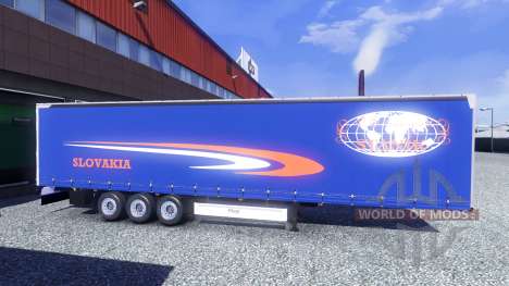 Pieles en Fliegl semi-remolques para Euro Truck Simulator 2