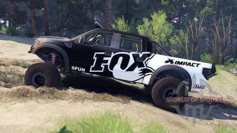 Ford Raptor Pre-Runner fox para Spin Tires