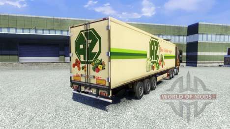 La piel AZ Kempen en el remolque para Euro Truck Simulator 2