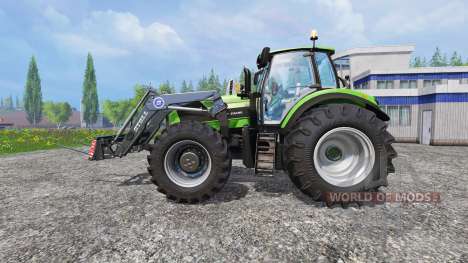 Deutz-Fahr Agrotron 7250 Forest King v2.0 green para Farming Simulator 2015