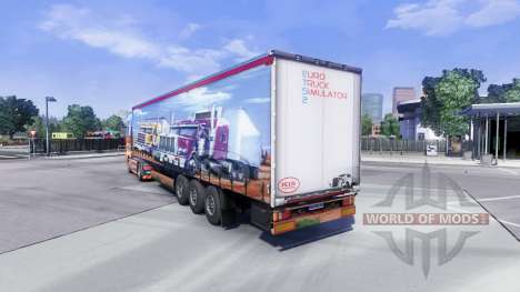 La piel Showtruck en el camión MAN para Euro Truck Simulator 2