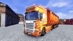 Piel hecha de Oxford para Scania camión para Euro Truck Simulator 2