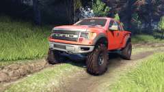 Ford Raptor SVT v1.2 factory comp orange para Spin Tires