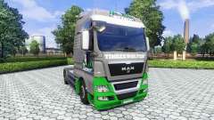 La piel TimberWolves en el camión MAN para Euro Truck Simulator 2