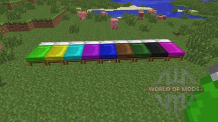 Dyeable Beds [1.6.4] para Minecraft