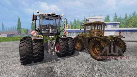 CLAAS Xerion 3800 Trac VC [clean and dirty] para Farming Simulator 2015