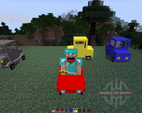 Cars and Drives [1.7.2] para Minecraft