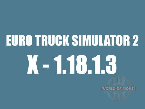 Parche 1.8.1.3 para Euro Truck Simulator 2