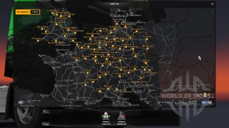 Mapa De Europa - Mario Mapa para Euro Truck Simulator 2
