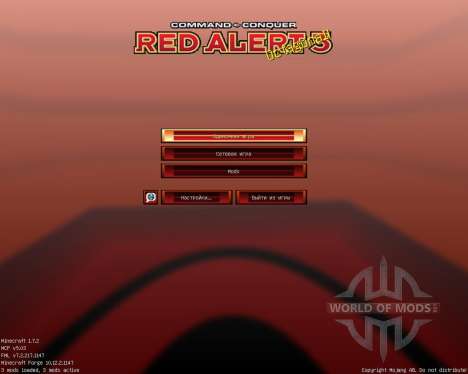 Red Alert 3 [32x][1.7.2] para Minecraft
