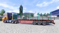 Un vacío semi-remolque para Euro Truck Simulator 2