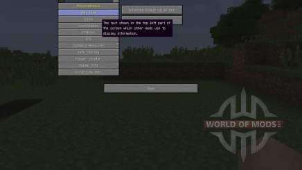 Zyins HUD [1.7.2] para Minecraft