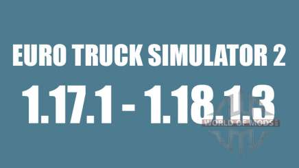 Parche 1.17.1 a 1.18.1.3 para Euro Truck Simulator 2