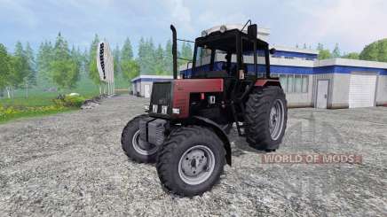 MTZ-Belarús 1025 v2.0 [rojo] para Farming Simulator 2015