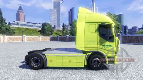 La piel Kappeli Logistik para Iveco tractora para Euro Truck Simulator 2