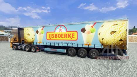 Semi Ijsboerke para Euro Truck Simulator 2