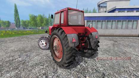 MTZ-82 rojo para Farming Simulator 2015