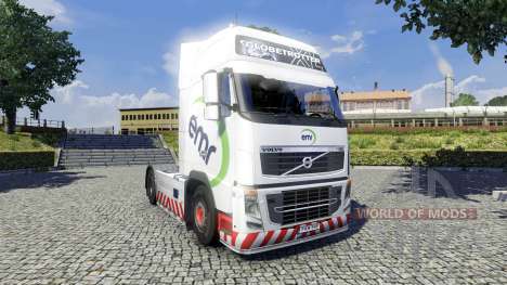 La piel de EMR para camiones Volvo para Euro Truck Simulator 2