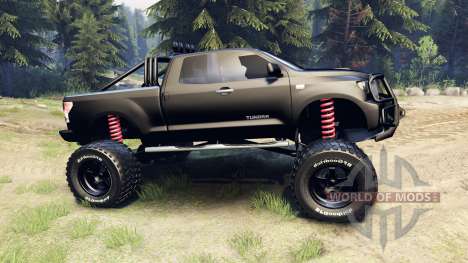 Toyota Tundra off-road para Spin Tires