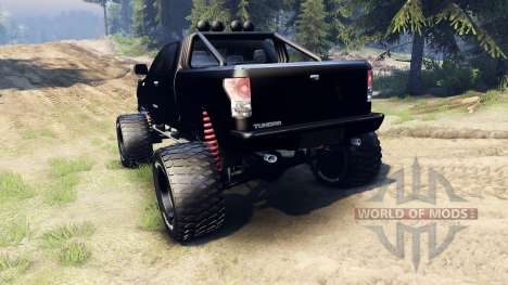 Toyota Tundra off-road para Spin Tires