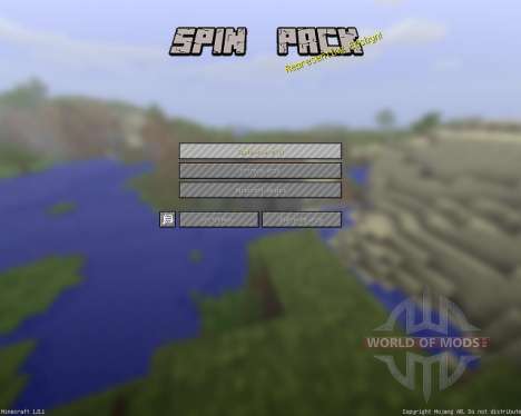 SpinPack [16x][1.8.1] para Minecraft