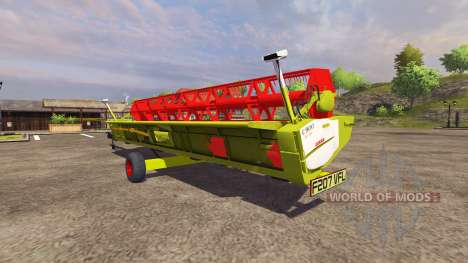Trailer de la cosechadora CLAAS para Farming Simulator 2013