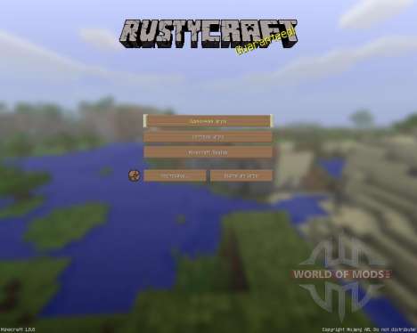 RustyCraft [Mank16] [16x][1.8.8] para Minecraft