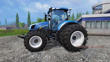 New Holland T6.175 twin wheels para Farming Simulator 2015