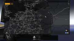 La asociación de la tarjeta: TSM y RusMap Espacios Abiertos para Euro Truck Simulator 2