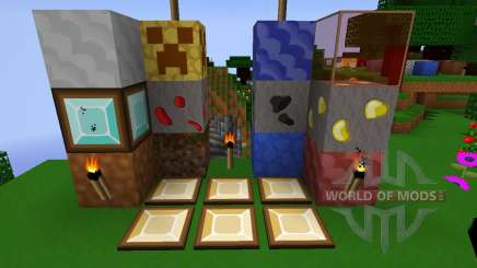 Sworp (HD-Cartoon) Resource Pack [64x][1.8.8] para Minecraft