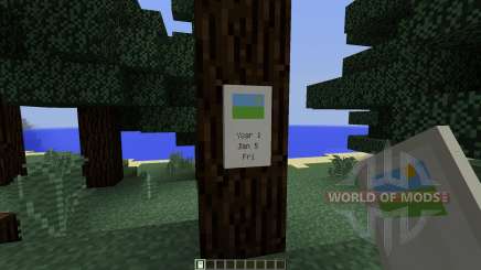 Calendar [1.7.10] para Minecraft