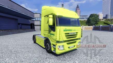 La piel Kappeli Logistik para Iveco tractora para Euro Truck Simulator 2