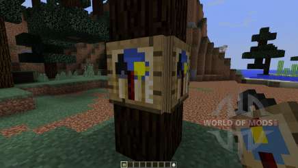 Wall Clock [1.8] para Minecraft