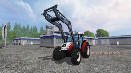 Steyr Kompakt 4095 front loader para Farming Simulator 2015