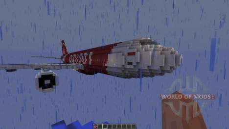 Air Asia QZ8501 para Minecraft