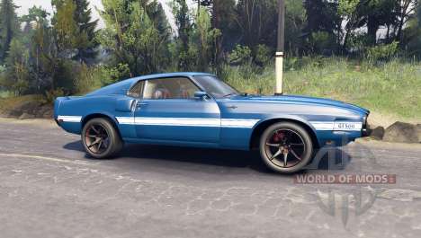Ford Shelby GT500 para Spin Tires