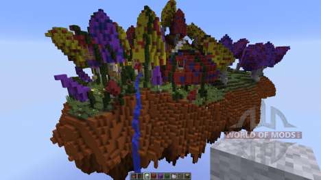 Mushroom sky island para Minecraft