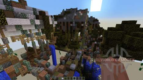 Abandoned Steampunk Island para Minecraft