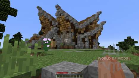 Fantasy nordic mansion para Minecraft