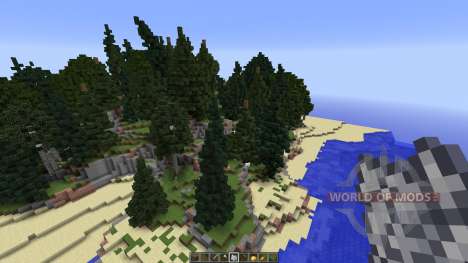 Amtal island para Minecraft
