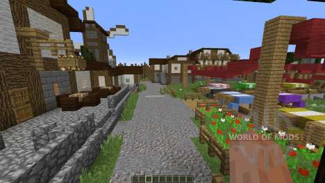 Medieval Village para Minecraft