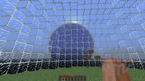 Glass sphere survival para Minecraft