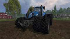New Holland T8.320 dual wheels para Farming Simulator 2015
