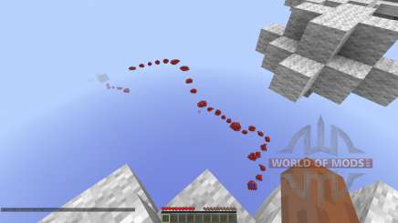 Through the Skies Parkour Race para Minecraft