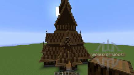 Borgund Stave Church para Minecraft