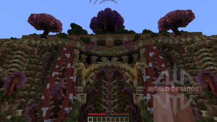 Mushellia Temple of tropical forest para Minecraft