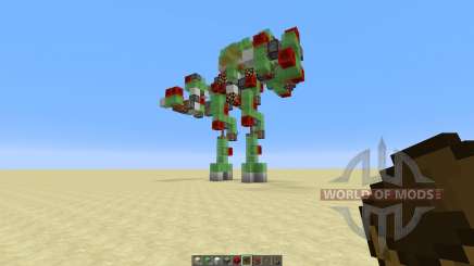 Atlas Mech Suit with Missile Launcher para Minecraft