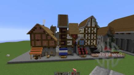 Medieval building pack para Minecraft