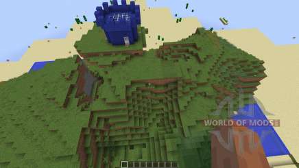 paintball map 7 para Minecraft