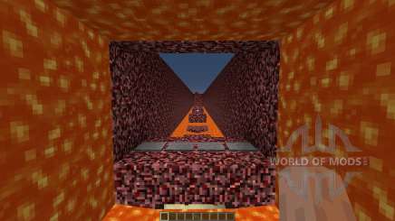 Lava speed run para Minecraft